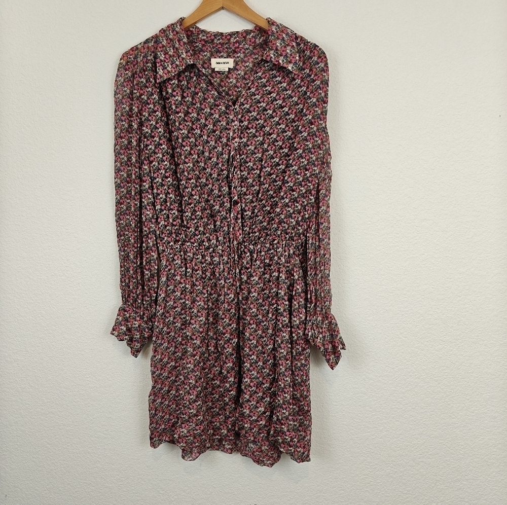 ZADIG & VOLTAIRE Women's Reevas Liberty Skull Mini Cinch Waist Dress Small - Picture 5 of 15